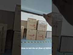 패널 HEPA 공기 필터 OEM 활성 탄소 매체 H13 클래스