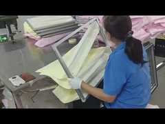 6개의 가방과 함께 주머니 공기 필터