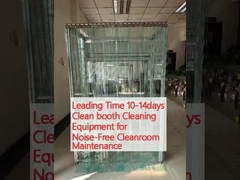 선행 시간 10-14days 청정 부스 청소 장비 소음 없는 청정실 유지보수