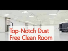 0.3-0.5m/s의 평균풍속과 에포시 바닥을 가진 최고 수준의 먼지 없는 청정실