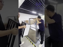 진열제철 프레임 V 뱅크 HEPA 필터, 0.3um HEPA 플레이트 공기 필터 H13