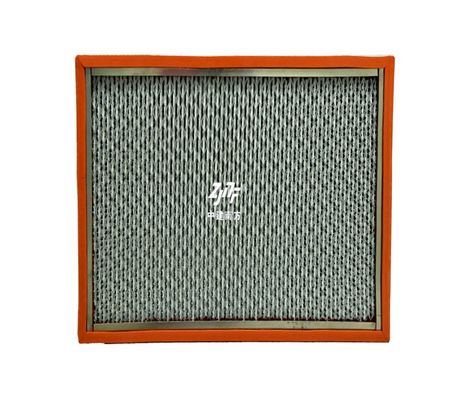 산업 공장 반도체 H14 H13 250°C 유리섬유 HEPA 필터, 고온 저항 HEPA 공기 필터 패널
