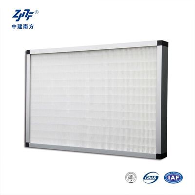 OEM HEPA 공기 필터 H14 클래스 팬 필터 유닛을위한 미디어 유리 섬유 종이 건설 패널