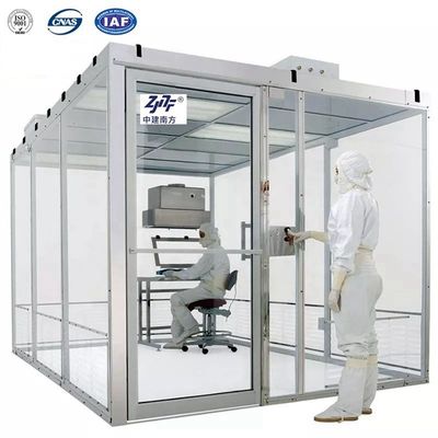 단방향 기류 시스템을 위한 천장 Ffu 공기 상태 여과 시스템을 갖춘 고성능 모듈형 클린룸