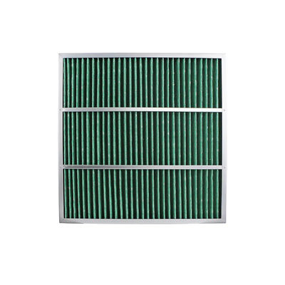 G3 G4 공기 사전 필터 5um 패널 접는 정사각형 HVAC 교체