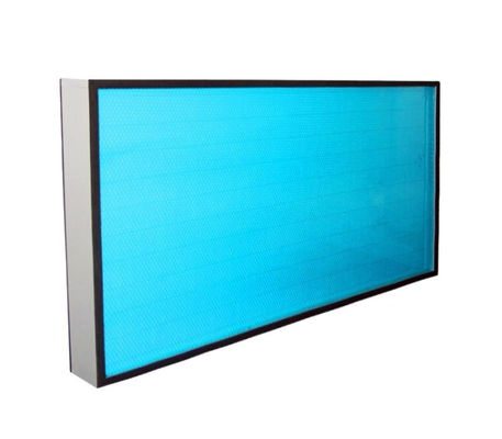 HVAC 폴리에스트 HEPA 필터 PP 하우징 100% RH 습도 EVA/EPDM 밀폐제 스트립