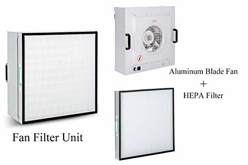 110V/120V 50HZ/60HZ 전압 필터 팬 유닛 HEPA 크기 570*570*69mm