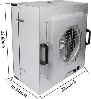 DC AC SUS304 알루미늄 합금 프레임 FFU 시스템 터보 팬 모터 H13/H14 HEPA 필터 포함