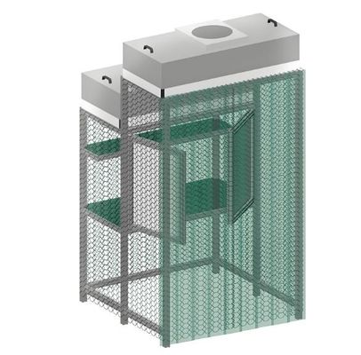 99.99% 필터 플로우 클린룸 부스