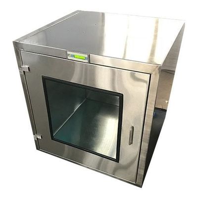 스테인레스 스틸 청정실 창문 통과 500x500 청정실 방 통과