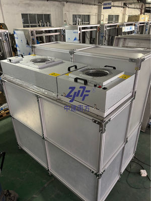 유연한 모듈성 및 투명 인클로저 클린룸 부스 - 맞춤형 공간