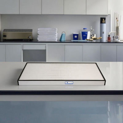 클린룸 H14 HEPA 필터는 99.99% 효율로 ≥0.3 Μm 입자를 포집합니다.