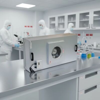 quality 99.99%의 효율을 가진 HEPA 팬 필터 유닛 SUS304 스테인리스 스틸 및 청정실용 3단 제어 factory