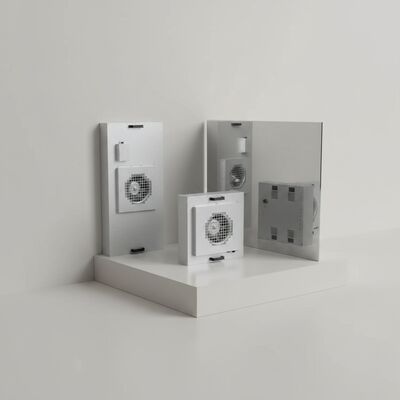 고급 H14 HEPA 팬 필터 단위 99.99% 효율성 SUS304 스테인리스 스틸 및 청정실용 3단 제어